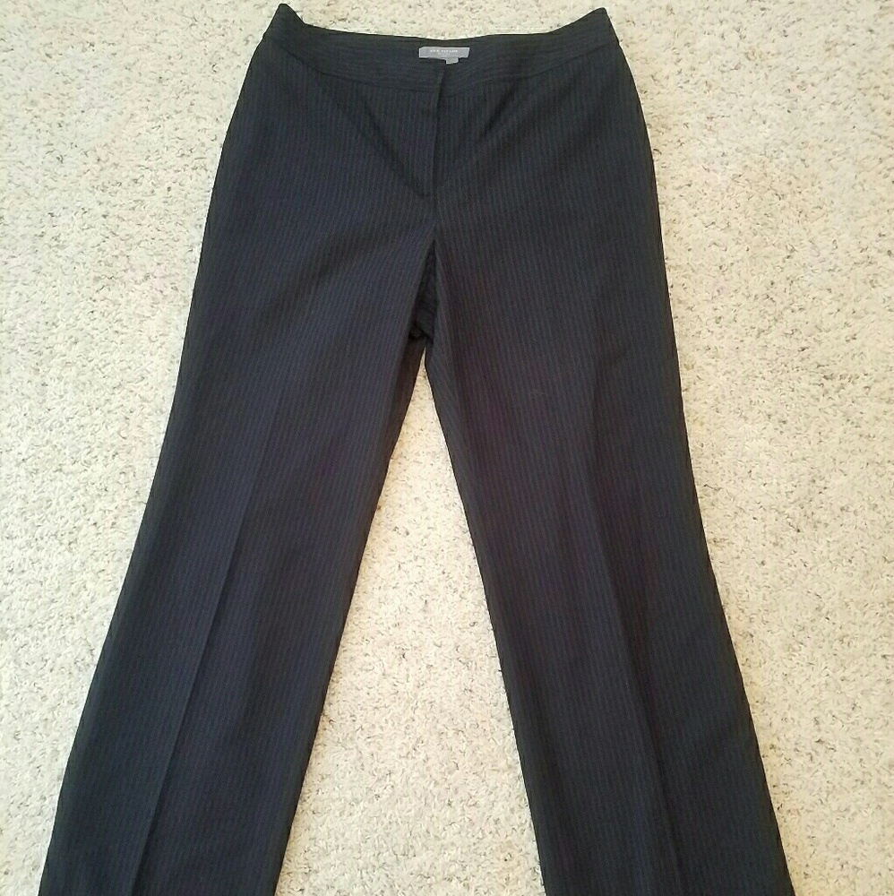 Ann Taylor pinstripe dress pants